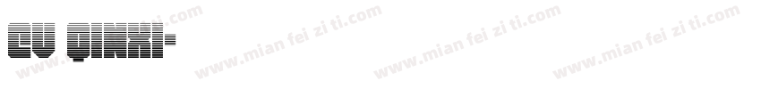 Ev Qinxi字体转换